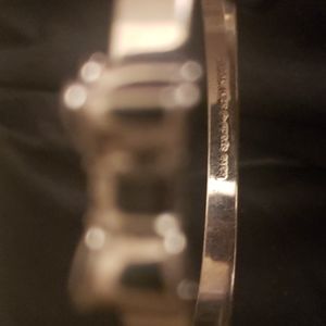 Kate Spade. Silver tone kate spade authentic bow bracelet
